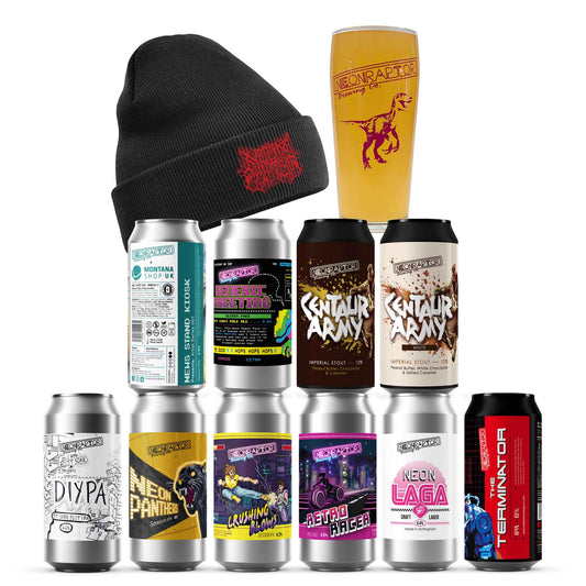 Full Raptor - Hat, Glass & Beers