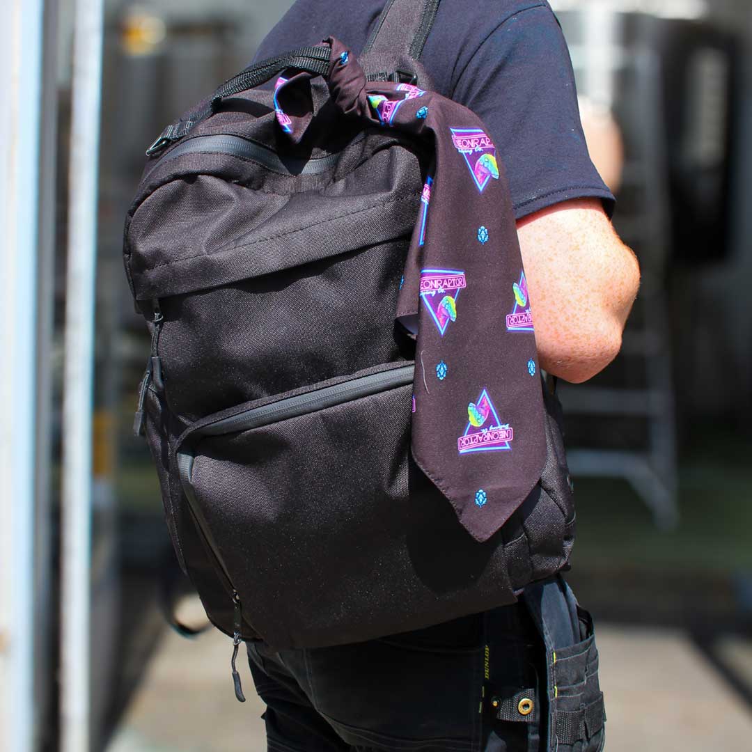 Neon Raptor Hoppy Bandana