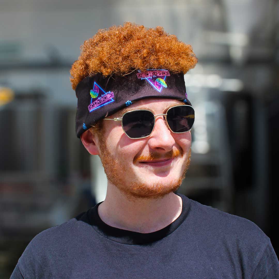 Neon Raptor Hoppy Bandana